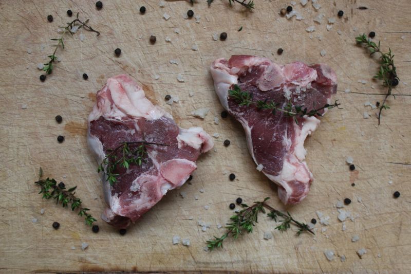 Lamb – organic loin chops, frozen