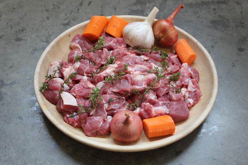 Lamb – organic lamb stew meat, frozen