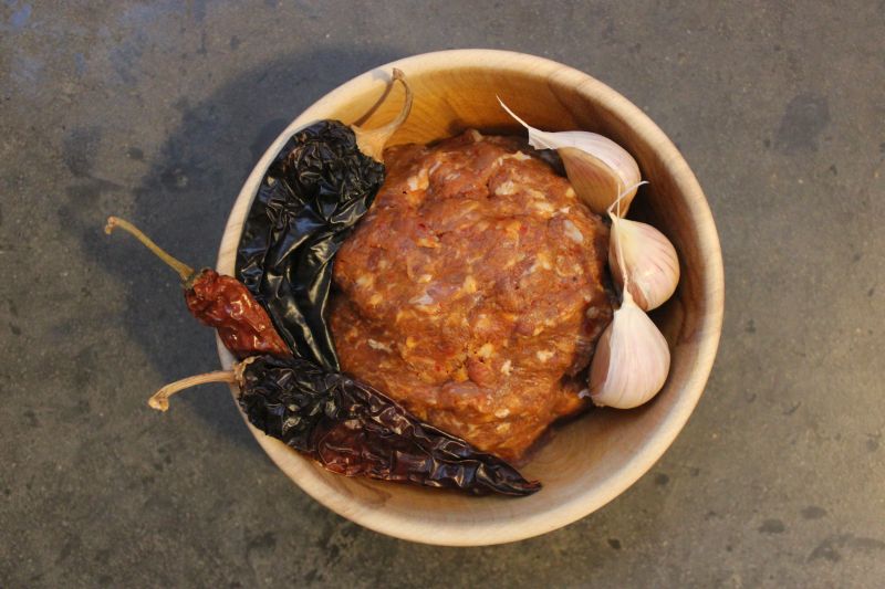 Pork – organic chorizo sausage, frozen (loose)