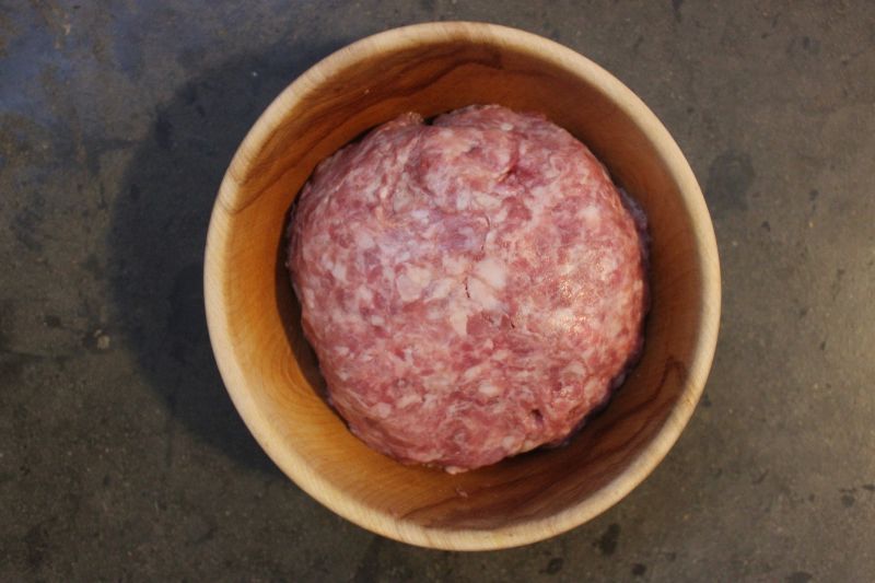 Pork – organic ground pork, frozen